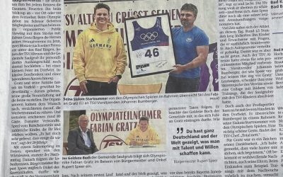 Sektempfang für Fabi
